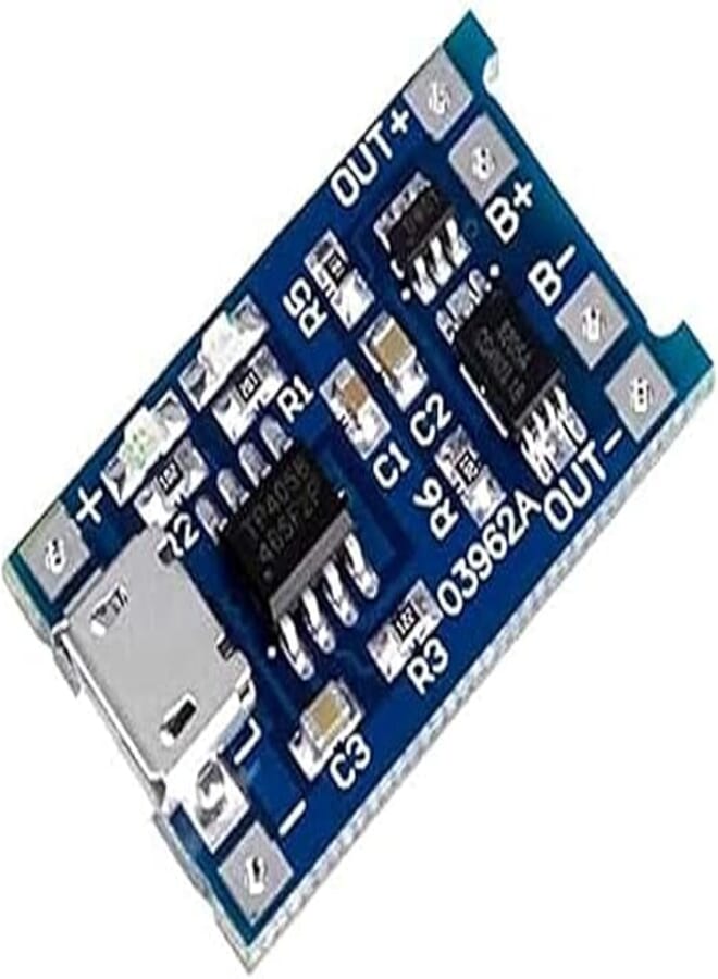 Meind TP4056 Micro USB 5V 1A Lithium Battery Charger with Protection